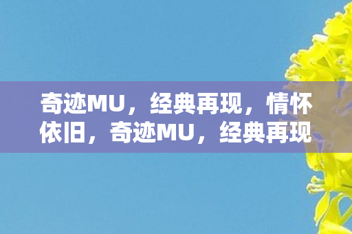 奇迹MU图片
