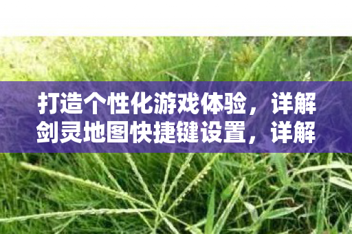 打造个性化游戏体验,详解剑灵地图快捷键设置,详解,如何打造个性化游戏体验,设置剑灵地图快捷键 打造个性化游戏体验,详解剑灵地图快捷键设置,详解,如何打造个性化游戏体验,设置剑灵地图快捷键