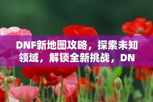 DNF新地图攻略，探索未知领域，解锁全新挑战，DNF新地图探索攻略，解锁未知领域，迎接全新挑战