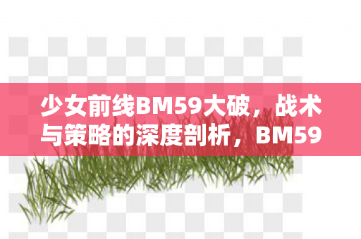 少女前线BM59大破,战术与策略的深度剖析,BM59大破后的战术与策略调整,少女前线深度剖析 少女前线BM59大破,战术与策略的深度剖析,BM59大破后的战术与策略调整,少女前线深度剖析