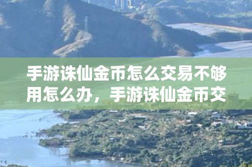 手游诛仙金币怎么交易不够用怎么办，手游诛仙金币交易不足应对策略