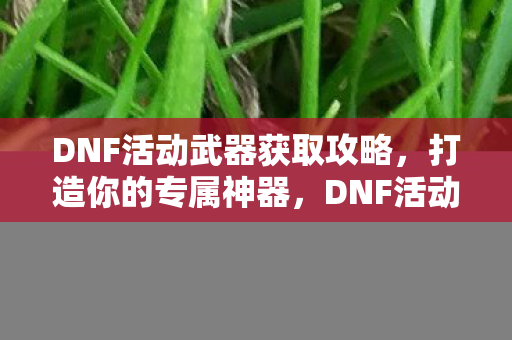 DNF活动武器获取攻略,打造你的专属神器,DNF活动武器获取全攻略,打造你的专属神器 DNF活动武器获取攻略,打造你的专属神器,DNF活动武器获取全攻略,打造你的专属神器