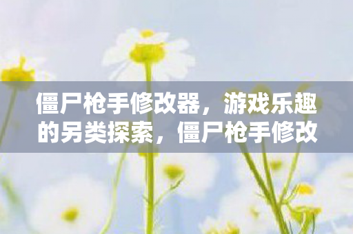 僵尸枪手修改器,游戏乐趣的另类探索,僵尸枪手修改器,解锁游戏乐趣的另类探索 僵尸枪手修改器,游戏乐趣的另类探索,僵尸枪手修改器,解锁游戏乐趣的另类探索