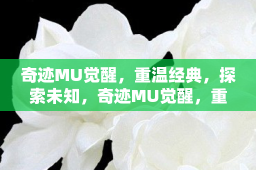 奇迹MU觉醒,重温经典,探索未知,奇迹MU觉醒,重温经典,探索未知之旅 奇迹MU觉醒,重温经典,探索未知,奇迹MU觉醒,重温经典,探索未知之旅