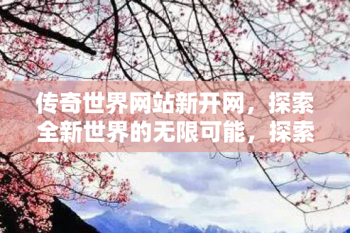 传奇世界网站新开网，探索全新世界的无限可能，探索传奇世界网站新网，开启无限可能之旅