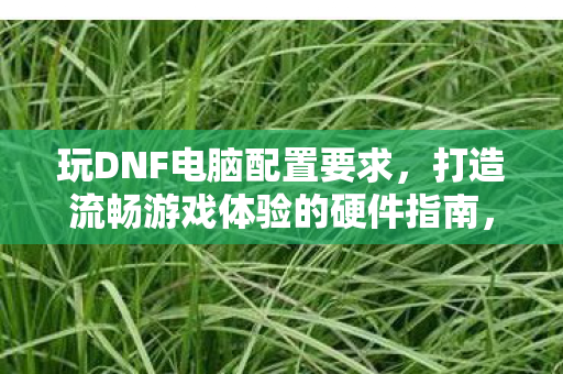 玩DNF电脑配置要求,打造流畅游戏体验的硬件指南,打造流畅DNF游戏体验,电脑配置要求与硬件指南 玩DNF电脑配置要求,打造流畅游戏体验的硬件指南,打造流畅DNF游戏体验,电脑配置要求与硬件指南