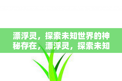 漂浮灵,探索未知世界的神秘存在,漂浮灵,探索未知世界的神秘存在 漂浮灵,探索未知世界的神秘存在,漂浮灵,探索未知世界的神秘存在