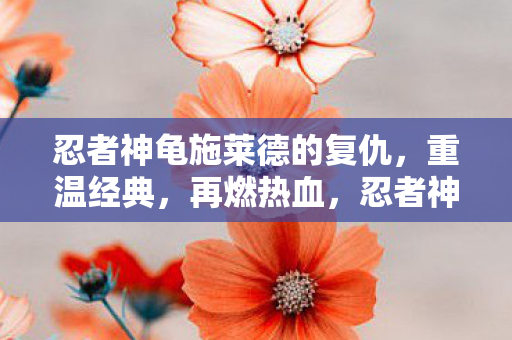 忍者神龟施莱德的复仇，重温经典，再燃热血，忍者神龟施莱德的复仇再燃热血，重温经典