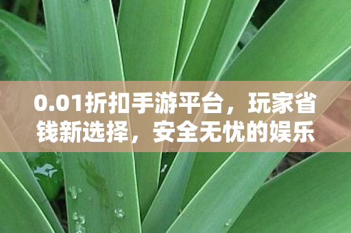 0.01折扣手游平台,玩家省钱新选择,安全无忧的娱乐天地,0.01折扣手游平台,玩家省钱新选择,打造安全无忧的娱乐天地 0.01折扣手游平台,玩家省钱新选择,安全无忧的娱乐天地,0.01折扣手游平台,玩家省钱新选择,打造安全无忧的娱乐天地