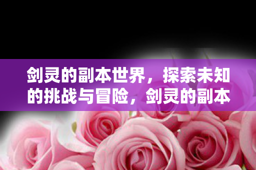 剑灵的副本世界，探索未知的挑战与冒险，剑灵的副本世界，挑战与冒险的未知之旅