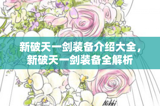 新破天一剑装备介绍大全图片