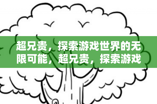 超兄贵，探索游戏世界的无限可能，超兄贵，探索游戏世界的无限可能