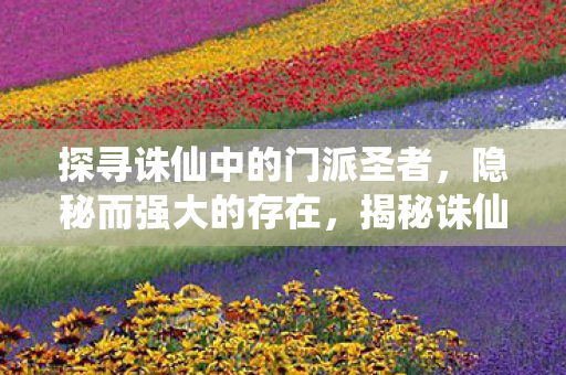 揭秘诛仙中的隐秘门派圣者图片