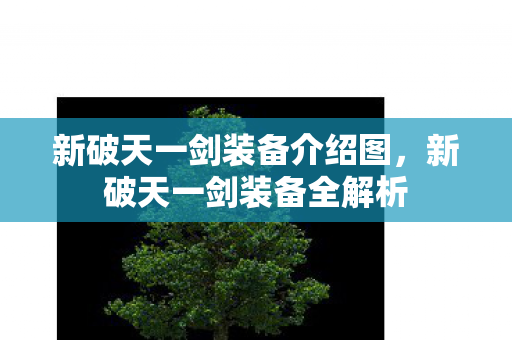 新破天一剑装备介绍图图片