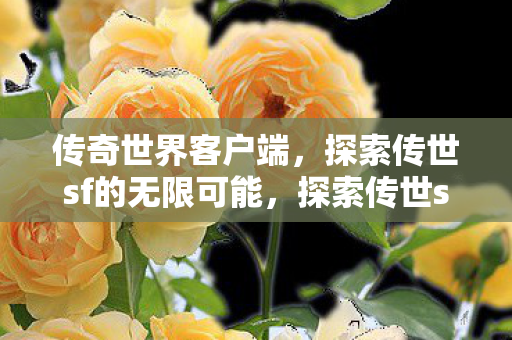 传奇世界客户端,探索传世sf的无限可能,探索传世sf的无限可能,传奇世界客户端 传奇世界客户端,探索传世sf的无限可能,探索传世sf的无限可能,传奇世界客户端