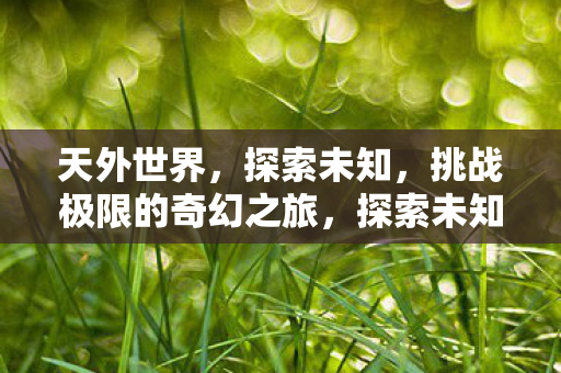 天外世界,探索未知,挑战极限的奇幻之旅,探索未知,挑战极限的奇幻之旅 天外世界,探索未知,挑战极限的奇幻之旅,探索未知,挑战极限的奇幻之旅
