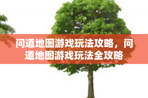 问道地图游戏玩法全攻略图片