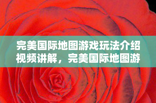 完美国际地图游戏玩法介绍视频讲解图片