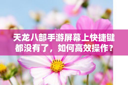 天龙八部手游屏幕上快捷键都没有了,如何高效操作?天龙八部手游快捷键消失,高效操作攻略 天龙八部手游屏幕上快捷键都没有了,如何高效操作?天龙八部手游快捷键消失,高效操作攻略