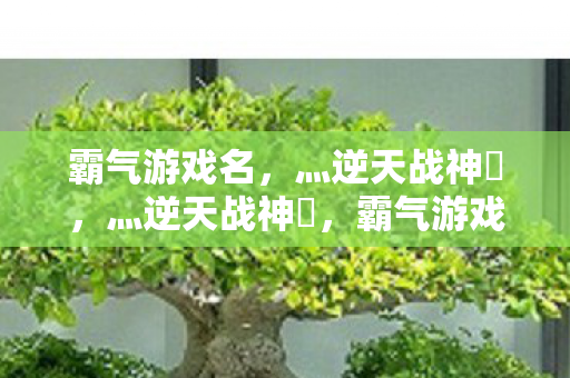 灬逆天战神乄图片