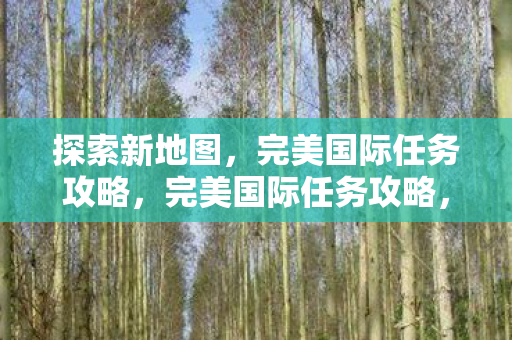 探索新地图,完美国际任务攻略,完美国际任务攻略,探索新地图 探索新地图,完美国际任务攻略,完美国际任务攻略,探索新地图