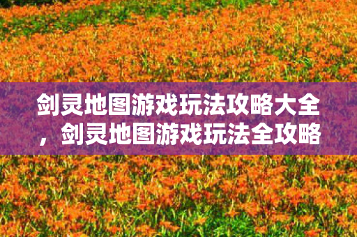 剑灵地图游戏玩法攻略大全图片