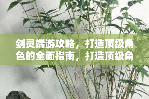 全面指南助你征服剑灵端游图片