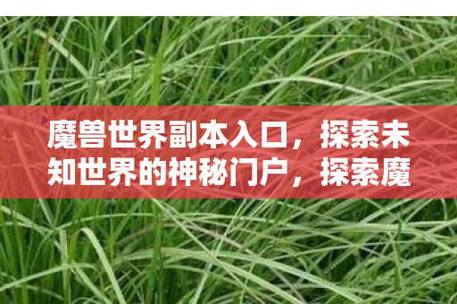 魔兽世界副本入口,探索未知世界的神秘门户,探索魔兽世界副本入口,神秘门户引领你进入未知世界 魔兽世界副本入口,探索未知世界的神秘门户,探索魔兽世界副本入口,神秘门户引领你进入未知世界