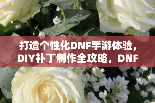 打造个性化DNF手游体验,DIY补丁制作全攻略,DNF手游DIY补丁制作全攻略,打造个性化游戏体验 打造个性化DNF手游体验,DIY补丁制作全攻略,DNF手游DIY补丁制作全攻略,打造个性化游戏体验