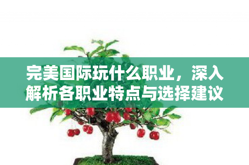 完美国际玩什么职业,深入解析各职业特点与选择建议,完美国际职业选择指南,深度剖析各职业特点与推荐 完美国际玩什么职业,深入解析各职业特点与选择建议,完美国际职业选择指南,深度剖析各职业特点与推荐