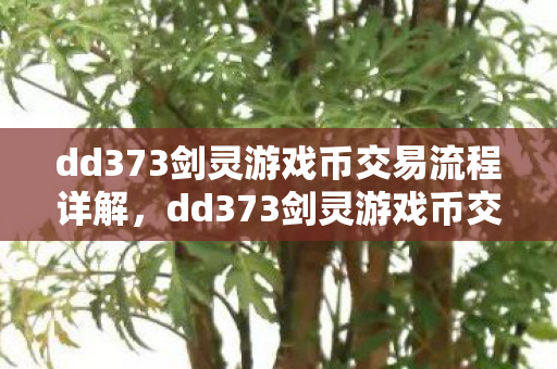 dd373剑灵游戏币交易流程详解图片