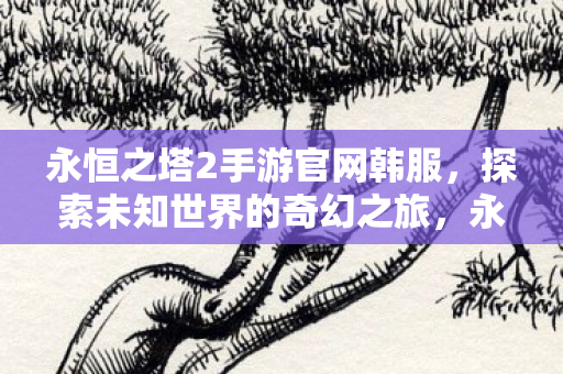 永恒之塔2手游官网韩服图片