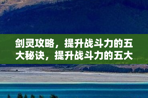 提升战斗力的五大秘诀图片