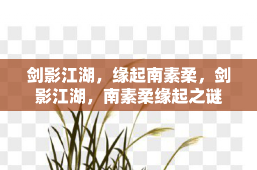 南素柔缘起之谜图片