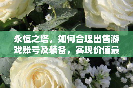 永恒之塔,如何合理出售游戏账号及装备,实现价值最大化,永恒之塔账号装备出售攻略,实现价值最大化 永恒之塔,如何合理出售游戏账号及装备,实现价值最大化,永恒之塔账号装备出售攻略,实现价值最大化