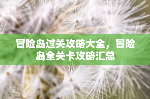 冒险岛过关攻略大全,冒险岛全关卡攻略汇总 冒险岛过关攻略大全,冒险岛全关卡攻略汇总