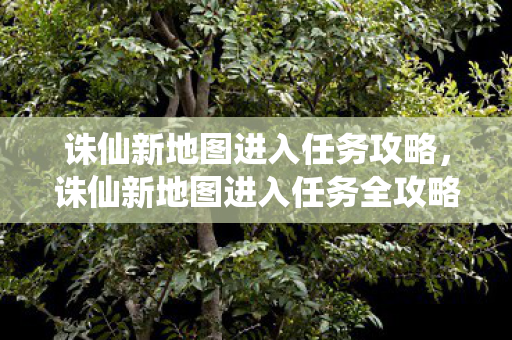 诛仙新地图进入任务全攻略图片