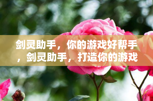 打造你的游戏最佳伴侣图片