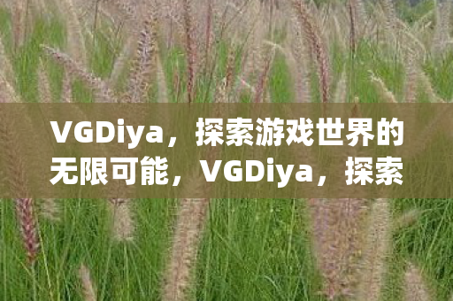 VGDiya,探索游戏世界的无限可能,VGDiya,探索游戏世界的无限可能 VGDiya,探索游戏世界的无限可能,VGDiya,探索游戏世界的无限可能