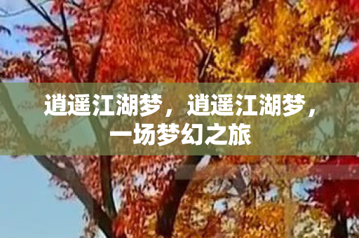 逍遥江湖梦,逍遥江湖梦,一场梦幻之旅 逍遥江湖梦,逍遥江湖梦,一场梦幻之旅
