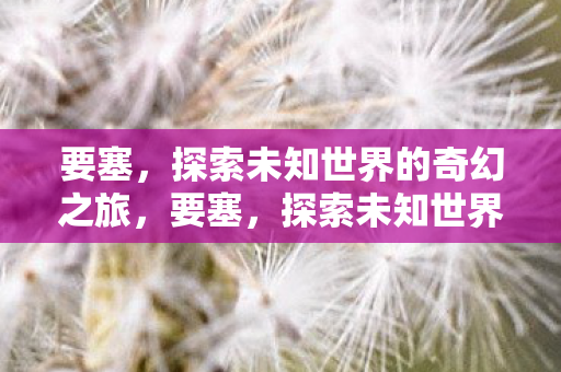 要塞,探索未知世界的奇幻之旅,要塞,探索未知世界的奇幻之旅 要塞,探索未知世界的奇幻之旅,要塞,探索未知世界的奇幻之旅