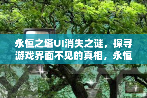 探寻游戏界面不见的真相图片