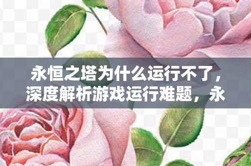 永恒之塔游戏运行难题深度解析图片