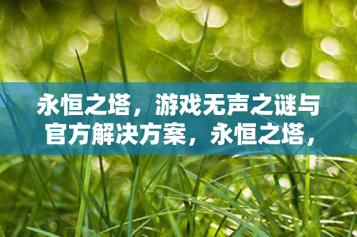 永恒之塔,游戏无声之谜与官方解决方案,永恒之塔,游戏无声之谜与官方解决方案 永恒之塔,游戏无声之谜与官方解决方案,永恒之塔,游戏无声之谜与官方解决方案
