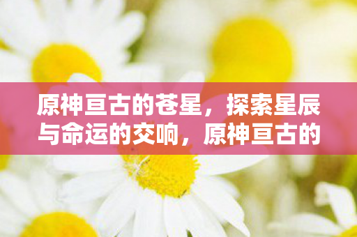 探索星辰与命运的交响图片