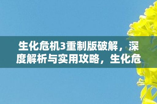 生化危机3重制版破解,深度解析与实用攻略,生化危机3重制版全面攻略,破解技巧与深度解析 生化危机3重制版破解,深度解析与实用攻略,生化危机3重制版全面攻略,破解技巧与深度解析