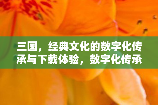三国,经典文化的数字化传承与下载体验,数字化传承与下载体验,探索三国经典文化 三国,经典文化的数字化传承与下载体验,数字化传承与下载体验,探索三国经典文化