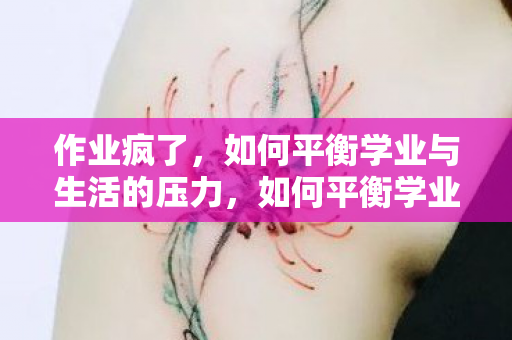 作业疯了,如何平衡学业与生活的压力,如何平衡学业与生活的压力 作业疯了,如何平衡学业与生活的压力,如何平衡学业与生活的压力