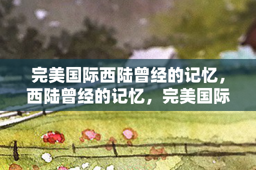 完美国际西陆曾经的记忆，西陆曾经的记忆，完美国际的辉煌岁月