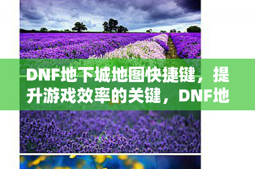 DNF地下城地图快捷键图片